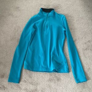 Under Armour Teal Quarter-Zip Pullover